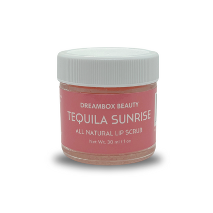 Tequila Sunrise Lip Scrub [All Natural] - Dreambox Beauty