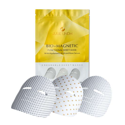 Bio-Magnetic Sheet Mask [Hyaluronic Acid Rose Serum] - Dreambox Beauty