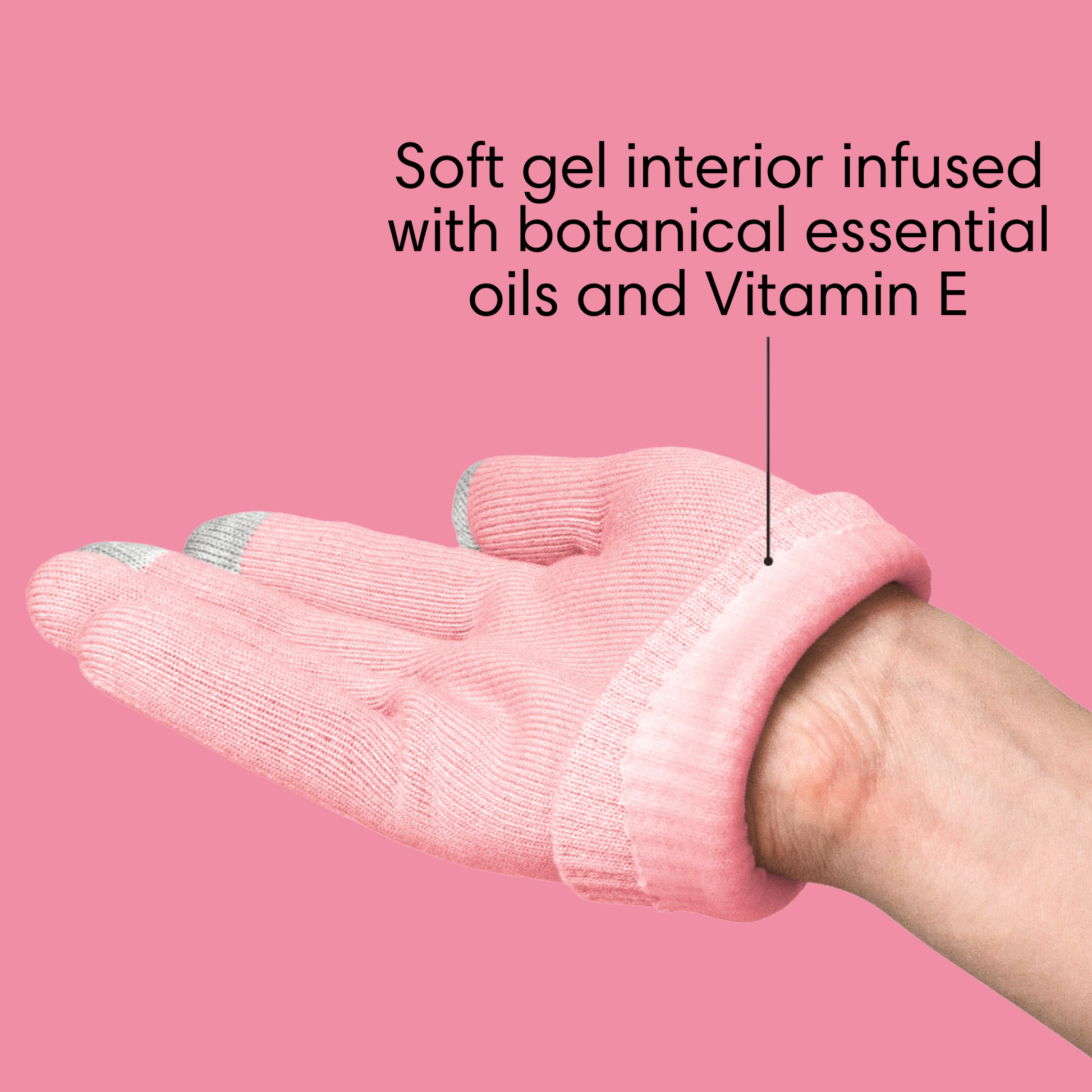 Hydrating Gel Infused Moisturizing Spa Gloves [Reusable] - Dreambox Beauty