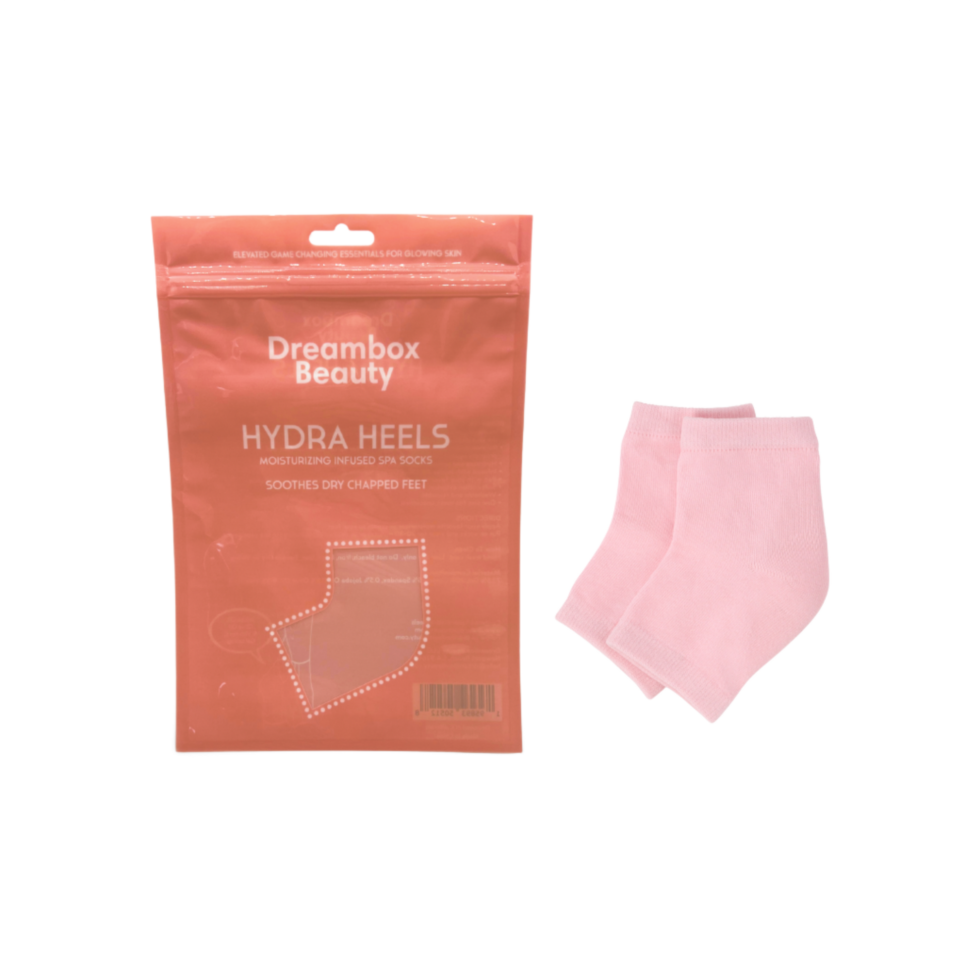 Hydrating Gel Infused Moisturizing Spa Socks [Reusable] - Dreambox Beauty