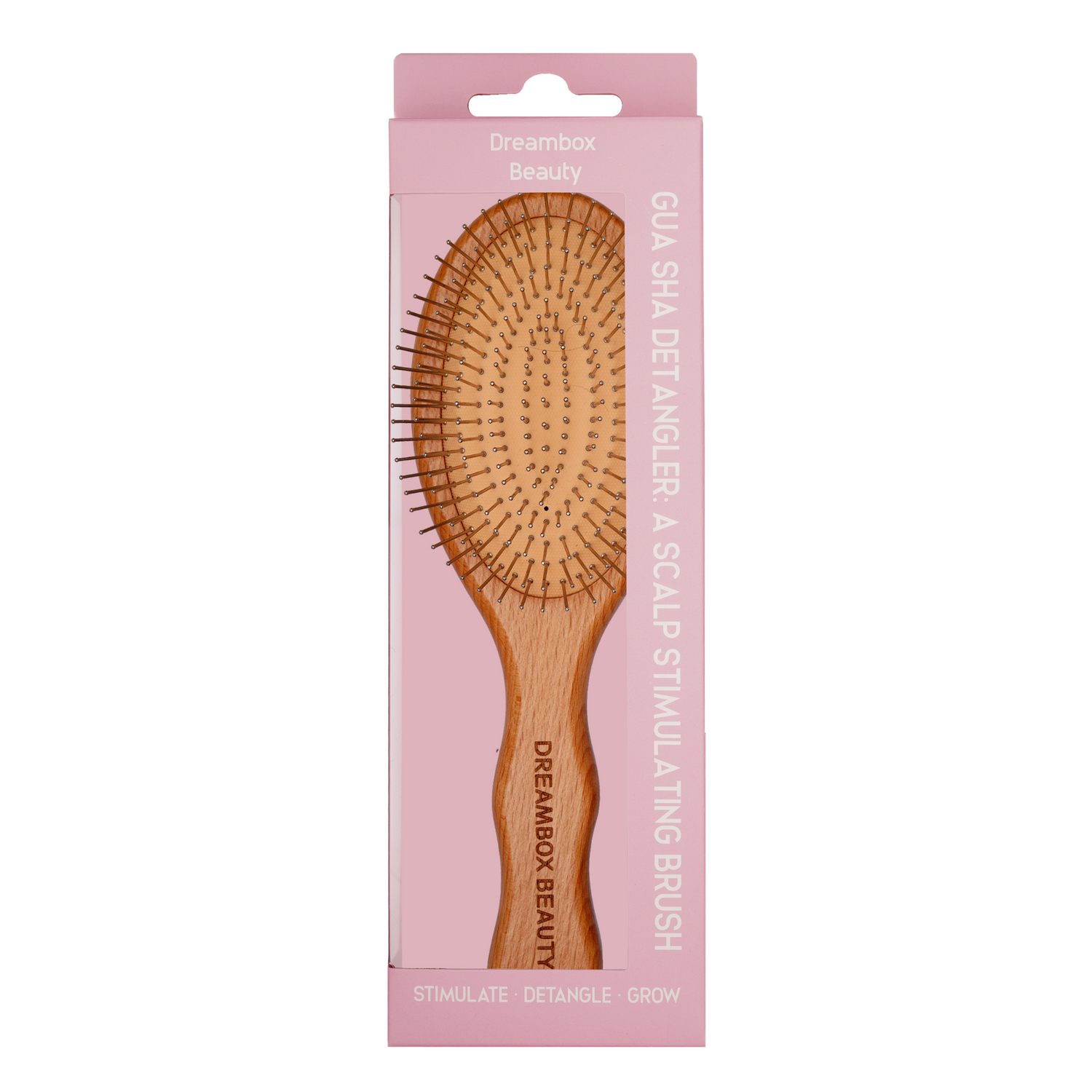 Dreambox Beauty Scalp Massage Brush for Hair Growth | Gua Sha Detangler