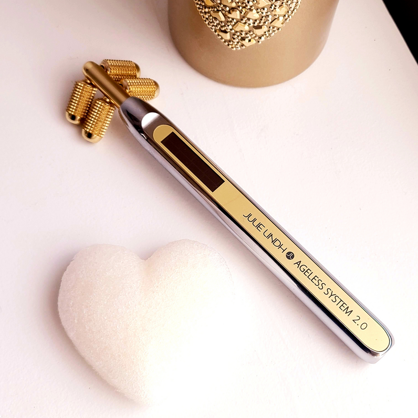 Ageless System Beauty Wand 2.0 [Solar Powered Micro-current + Micro-needling] - Dreambox Beauty