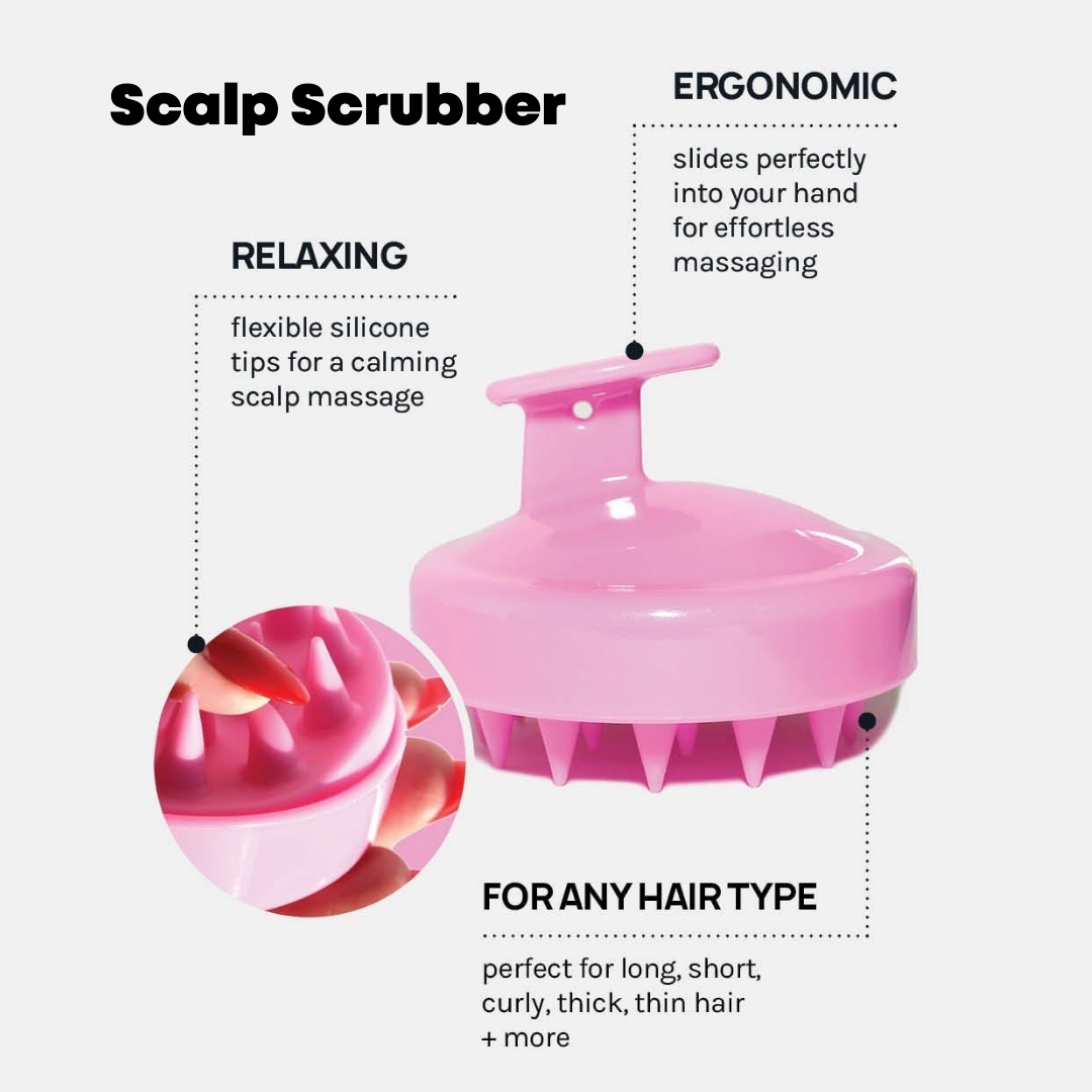 Scalp Scrubber [Revitalizing Scalp Massager] - Dreambox Beauty