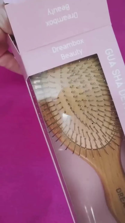 Scalp Massage Brush for Hair Growth | Gua Sha Detangler