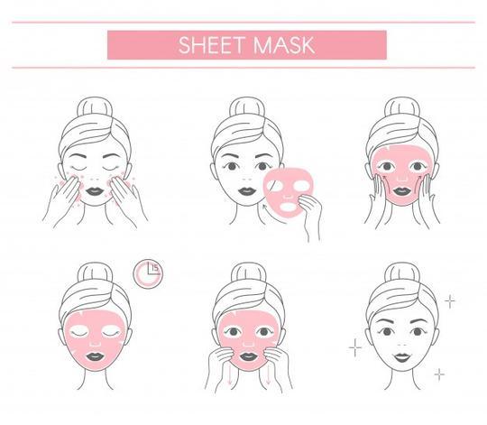 Bio-Magnetic Sheet Mask [Hyaluronic Acid Rose Serum] - Dreambox Beauty