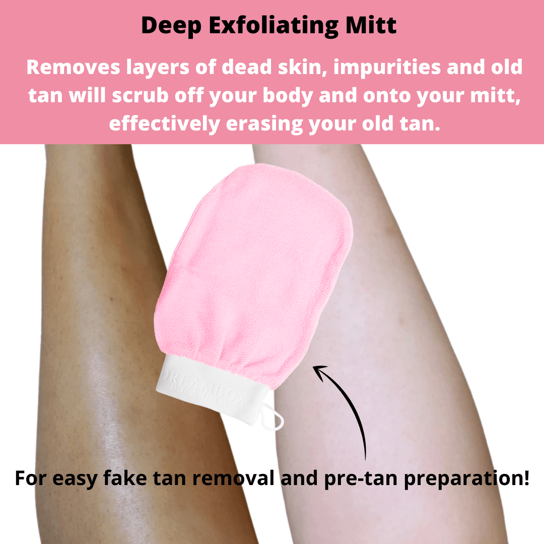 Deep Exfoliating Glove [Gently Peels Away Dead Skin] - Dreambox Beauty