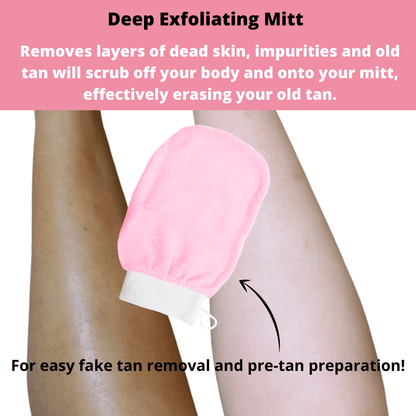 Deep Exfoliating Glove [Gently Peels Away Dead Skin] - Dreambox Beauty