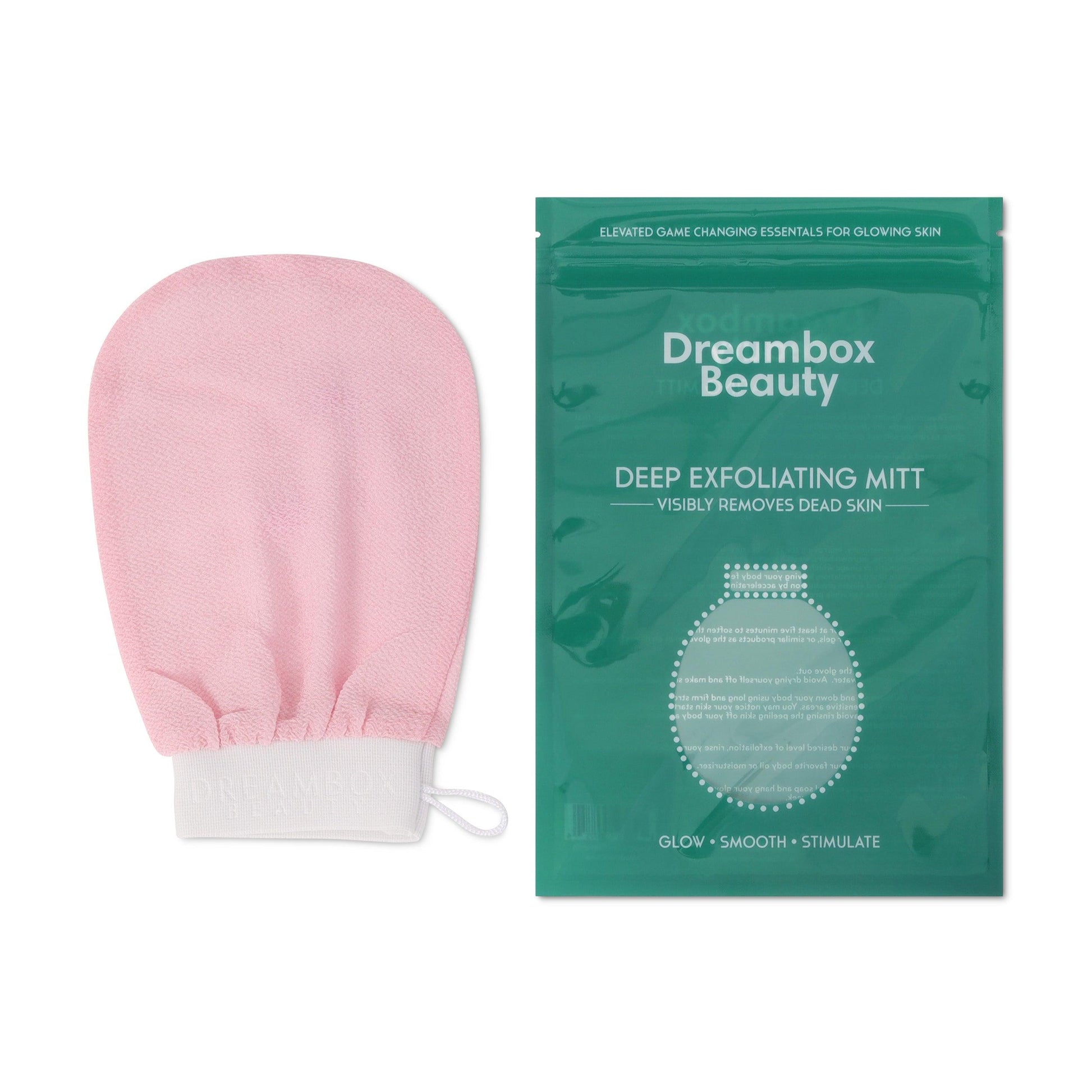 Deep Exfoliating Glove [Gently Peels Away Dead Skin] - Dreambox Beauty