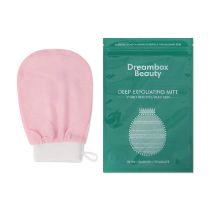 Deep Exfoliating Glove [Gently Peels Away Dead Skin] - Dreambox Beauty