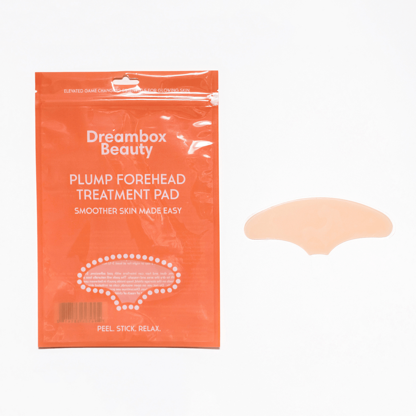 Skin Plumping Forehead Wrinkle Reducer [Reusable Silicone Pad] - Dreambox Beauty